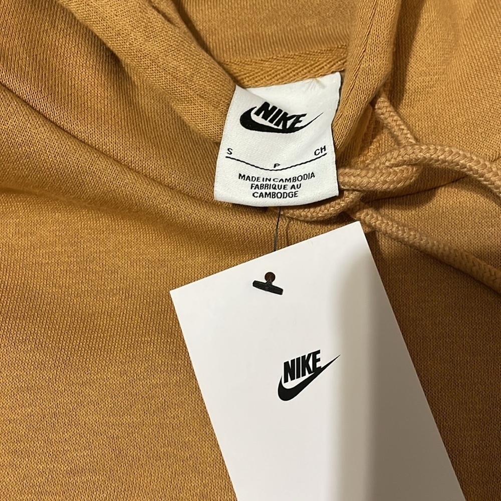 Nike Tan Hoodie size small - Picture 4 of 6
